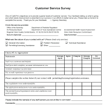 Customer Service Satisfaction Survey Template