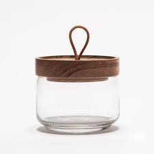 Wooden Lid Jar For Industrial Use At
