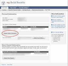 social security change of address 3