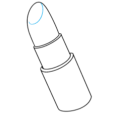 how to draw lipstick really easy