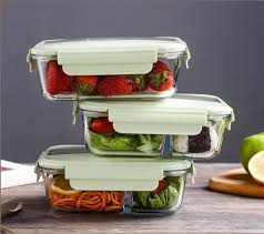 Glass Food Storage Containers With