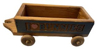vine homemade wooden wagon i love