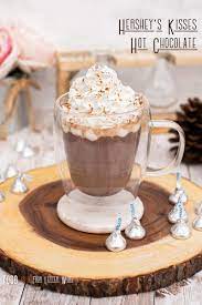 hot chocolate with hershey s kisses