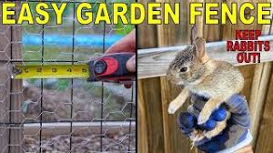 easy diy garden fencing