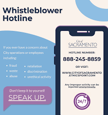 Whistleblower Hotline - City of Sacramento