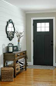 Entryway With Sherwin Williams Iron Ore