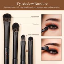 jessup eyeshadow brush set professional