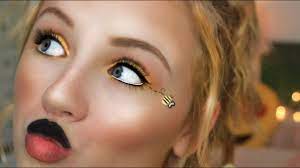 ble bee halloween makeup tutorial