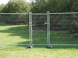 chain link temporary fencing safety