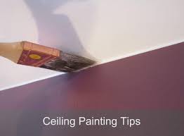 how to paint a ceiling