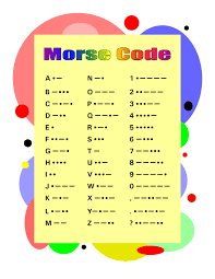 Morse Code Lessons Tes Teach