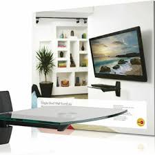 Wall Mount Tempered Glass Tv