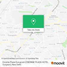 how to get to crowne plaza gurugram