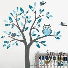 Kids Nursery Vinyl Wall Decal Art Tree