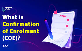what is confirmation of enrolment