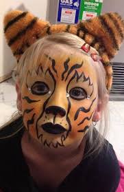 tiger makeup a face painting beauty