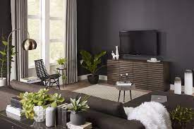 A Dark Paint Color Behind Your Tv Can