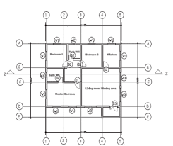 Ground Floor Plan Of Three Bedroom