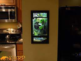 wall mounted kitchen vivarium