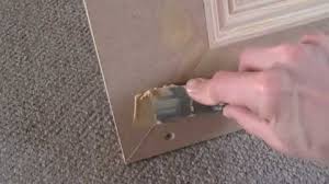 how to fill nail holes in trim easy