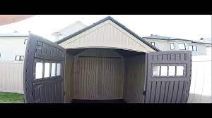 rubbermaid roughneck 7 x 7 shed build
