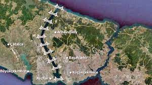 Kanal İstanbul projesinin imar planları iptal edildi. Kanal İstanbul  projesinin 1, 2 ve 3. etap imar planları mahkemelik olmuştu