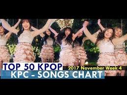 21 Top 50 Kpop Songs Chart November Week 4 2017 Kpop