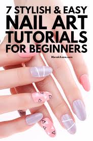 beginner nail art tutorials