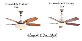 Hampton Bay Brookedale Ceiling Fan And