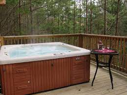 Private hot tubs add to the relaxing factor of vacations; Secluded Cabin In The Forest With A Huge Hot Tub Cabins For Rent In East Bernstadt Kentucky United States