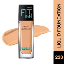 Maybelline New York Fit Me Matte Poreless Liquid Foundation With Pump 230 Natural Buff