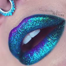 glitter ombre lip how to paint a