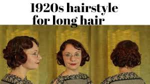 1920s long hair hairstyle tutorial