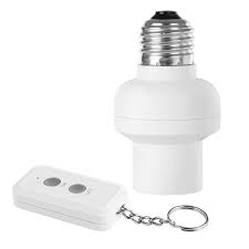 Remote Control Light Lamp Socket E26 E27 Bulb Base