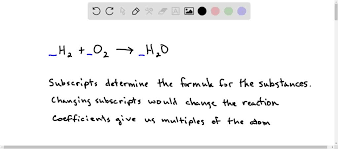 Balancing A Chemical Equation