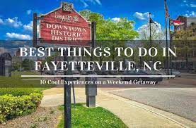 in fayetteville nc for a weekend trip