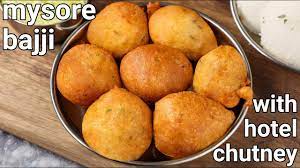 mysore bonda recipe with y chutney