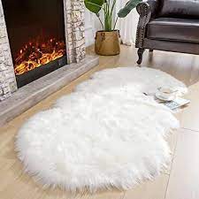 white faux fur rug luxury fluffy rugs