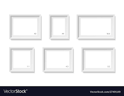 empty picture frames mockup diffe