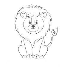 891+ Tranh tô màu Sư tử cá tính mạnh mẽ cho bé yêu động vật - Tranh Tô Màu  cho bé