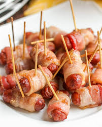 easy bacon wrapped smokies video