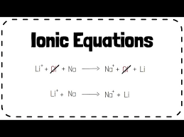 Ionic Equations Gcse Chemistry