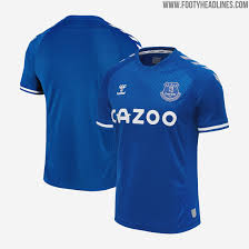Shop the best home, away and third everton fc kits & shirts. Hummel Everton 20 21 Home Kit Keeper Released No More Umbro Footy Headlines