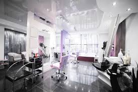 beauty salon interior stock photos