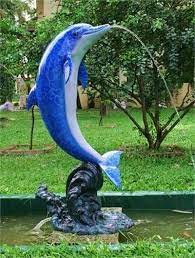 Dolphin Garden Spitter Statue Dolphin