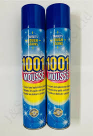 2 x 1001 cleaning mousse 350ml free p p