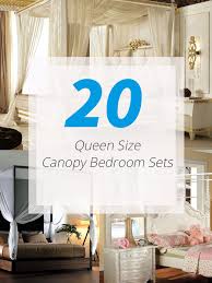 Discover the best designs of 2021 here and create the perfect place for relaxing. 20 Queen Size Canopy Bedroom Sets Home Design Lover