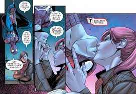 Her hands relax and cat drops her arms around sam's neck, holding her closer. Luca Maresca On Twitter Yesterday Was The Spidermanday This Is One Of The Most Exciting Panels I Ve Worked On Tribute To Sam Raimi S Classic Kiss Appeared On Spider Man The Black Cat Strikes