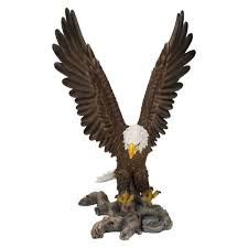 Gift Small Flying Eagle Garden Statue