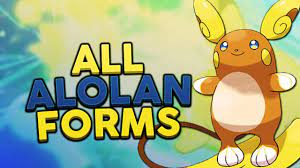 All Alola Forms in Pokémon Sun and Moon! - Woopsire - YouTube